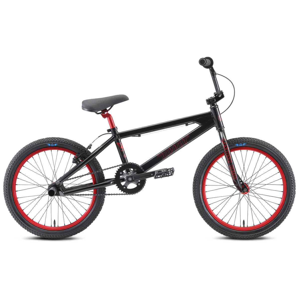 Black/Red SE Ripper 20” – Sleek & Durable BMX Ride